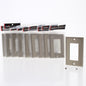 10 Cooper Antimicrobial Stainless Decorator Wallplate Covers Gfci Gfi 93401AM