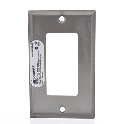 10 Cooper Antimicrobial Stainless Decorator Wallplate Covers Gfci Gfi 93401AM