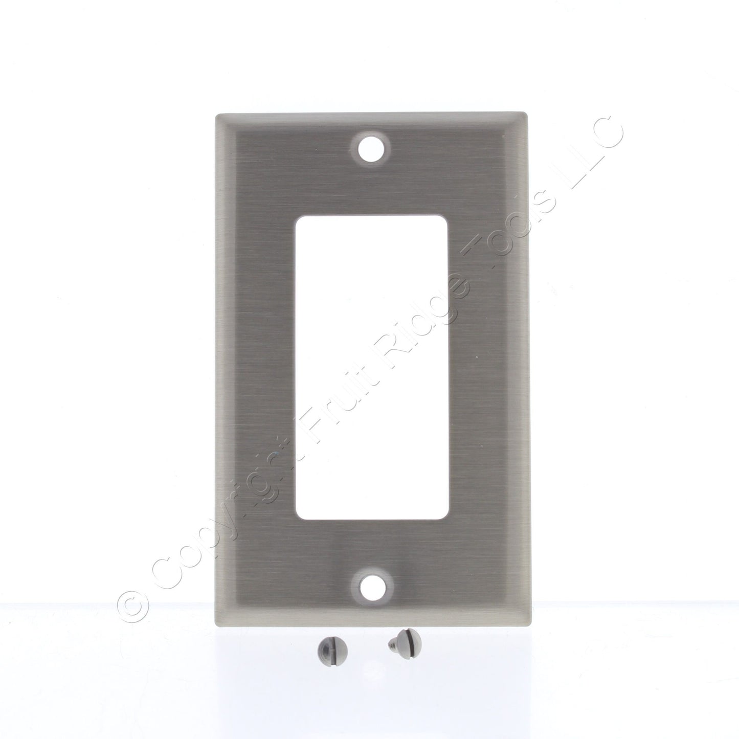 Cooper 93401AM Stainless Steel Rocker Decorator Wallplate GFCI Antimicrobial GFI