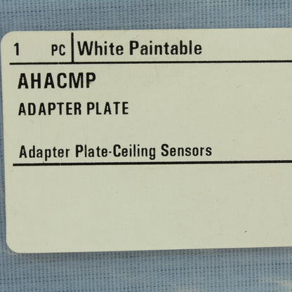 Cooper White Paintable Adapter Plate for Ceiling Mount Sensor Fixtures AHACMP