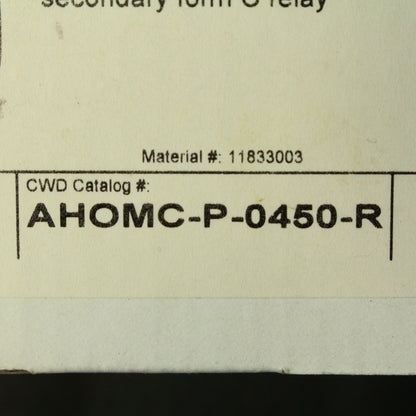 Cooper Microset 2-Way Sensor PIR Surface Mount up to 450 ft Relay AHOMC-P-0450-R