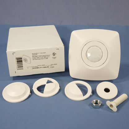 Cooper AHOMC-P-1200-R White 360� PIR Ceiling Motion Occupancy Sensor 1200 Sq Ft