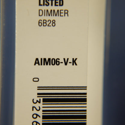 Cooper AIM06-IV-K Ivory Smart Master Dimmer Preset Light Switch Multi-Way 600W