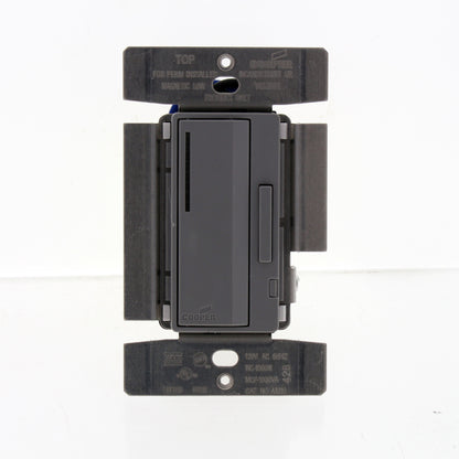 Cooper AIM10-GY Gray Smart Master Dimmer Preset Light Switch Multi-Way 1000W
