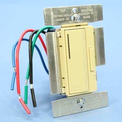 Cooper AIM10-V Ivory Smart Master Dimmer Preset Light Switch Multi-Way 1000W