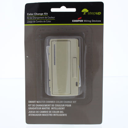 Cooper Ivory Color Change Kit for Master Wall Light Dimmer AMC-V-BP