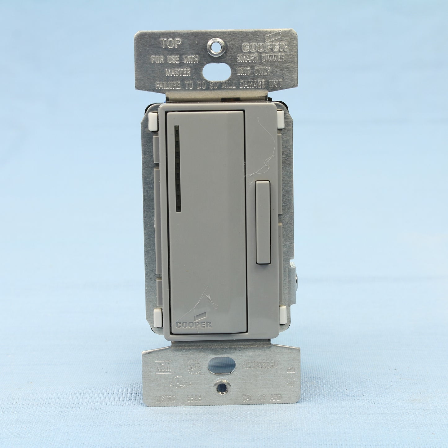 Cooper ARD-GY Gray Slave Dimmer Switch Accessory Remote Preset 3-Way Multi-Way
