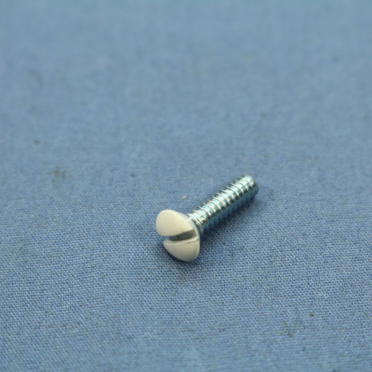 Cooper BP231W White 1/2" Wallplate Switch Cover Screws 6-32 Oval Head 10-Pack