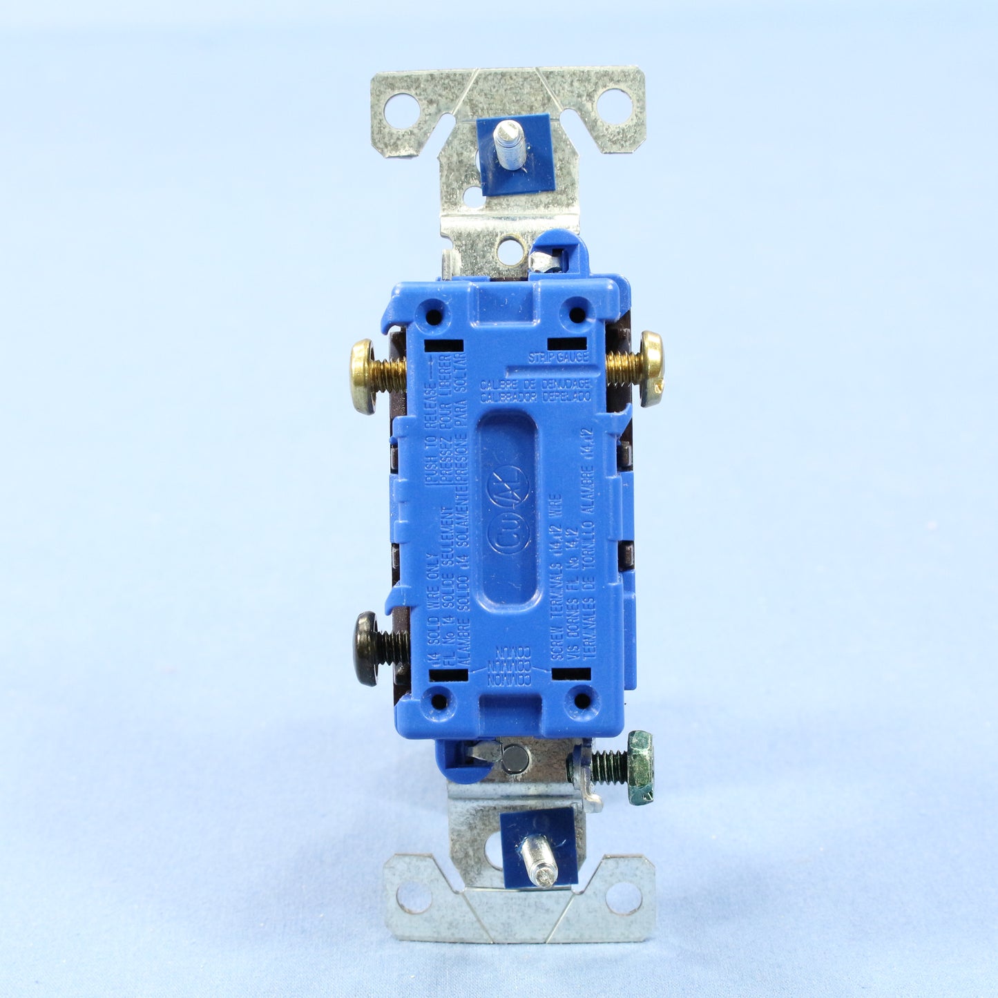 Cooper 1303-7B Brown 3-Way Toggle Wall Light Switch Control 15A 120V Residential