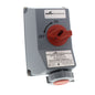 Cooper Watertight Mechanical Pin & Sleeve Interlock 30A 480V 2P3W 10HP CD330MI7W