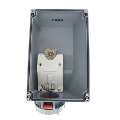 Cooper Watertight Mechanical Pin & Sleeve Interlock 30A 480V 2P3W 10HP CD330MI7W