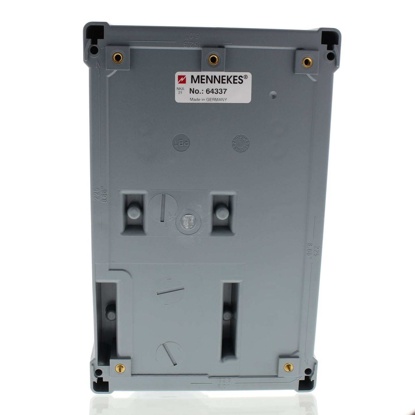 Cooper Watertight Mechanical Pin & Sleeve Interlock 30A 480V 2P3W 10HP CD330MI7W