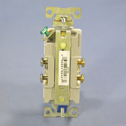 Cooper CR15A Almond 15A Outlet Receptacle NEMA 5-15R 125V Bulk Commercial Grade
