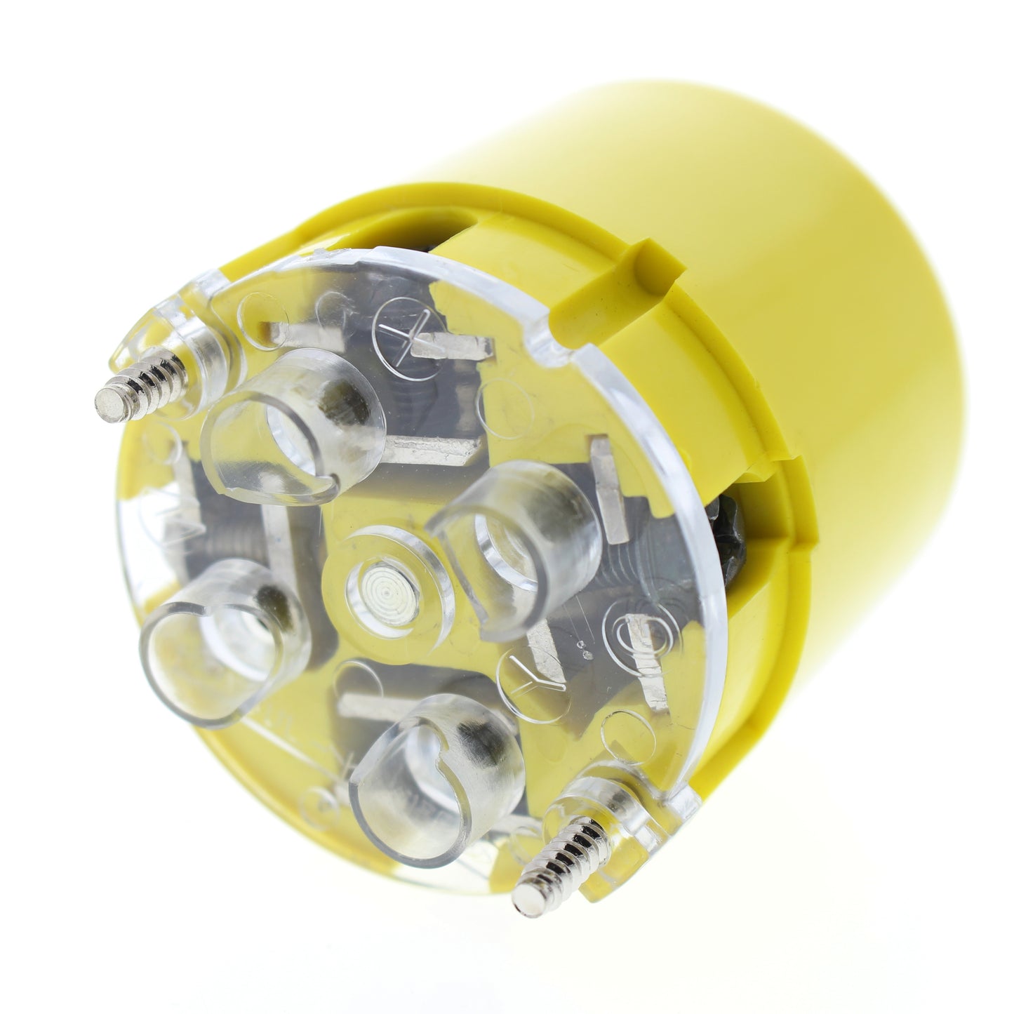 Cooper Yellow CORROSION RESISTANT Turn Twist Lock Connector L14-20R 20A CRL1420C