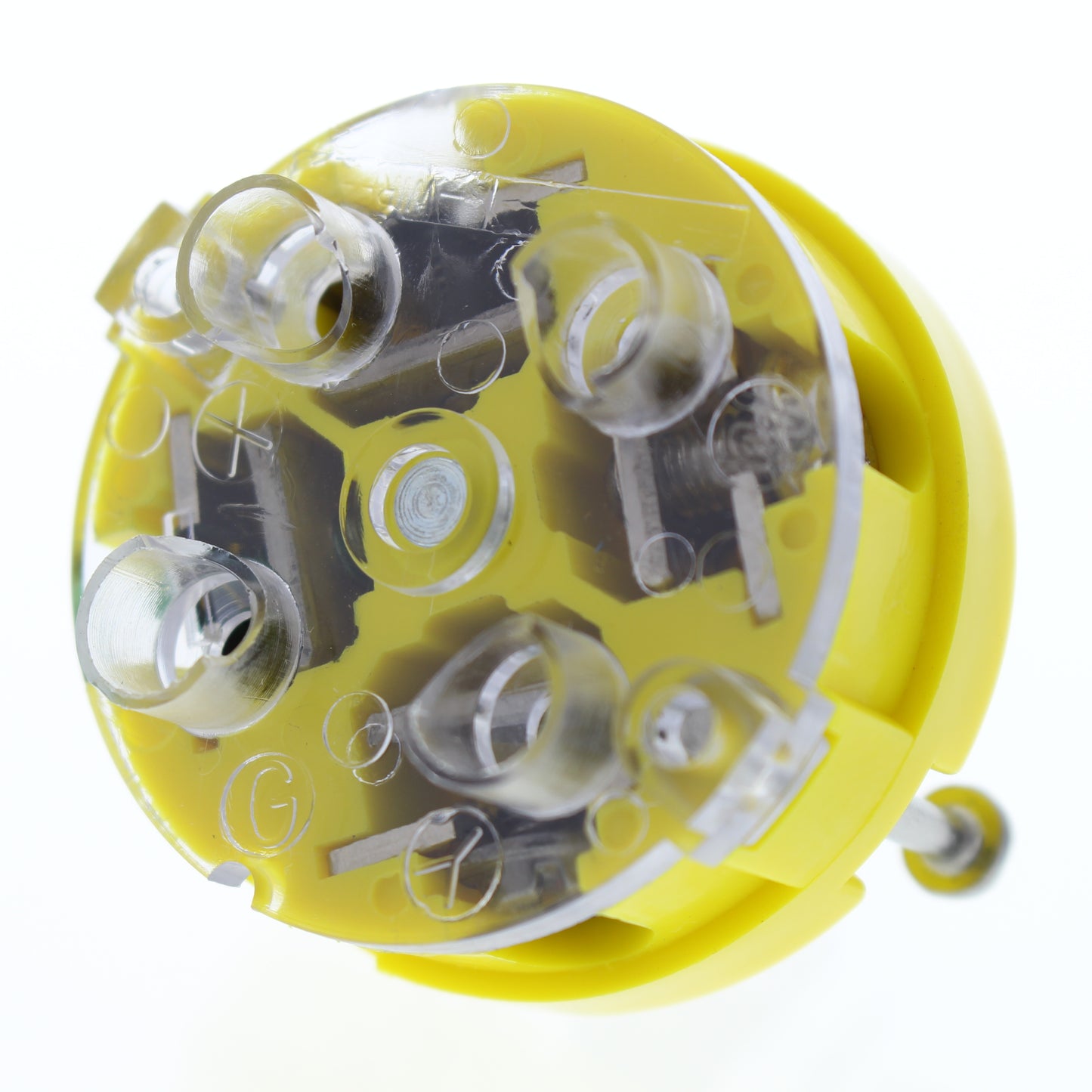 Cooper Yellow CORROSION RESISTANT Turn Twist Lock Plug Nema L14-20P 20A CRL1420P