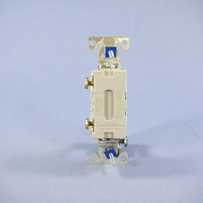 Cooper Light Almond COMMERCIAL Grade Toggle Wall Light Switch 15A Bulk CS115LA