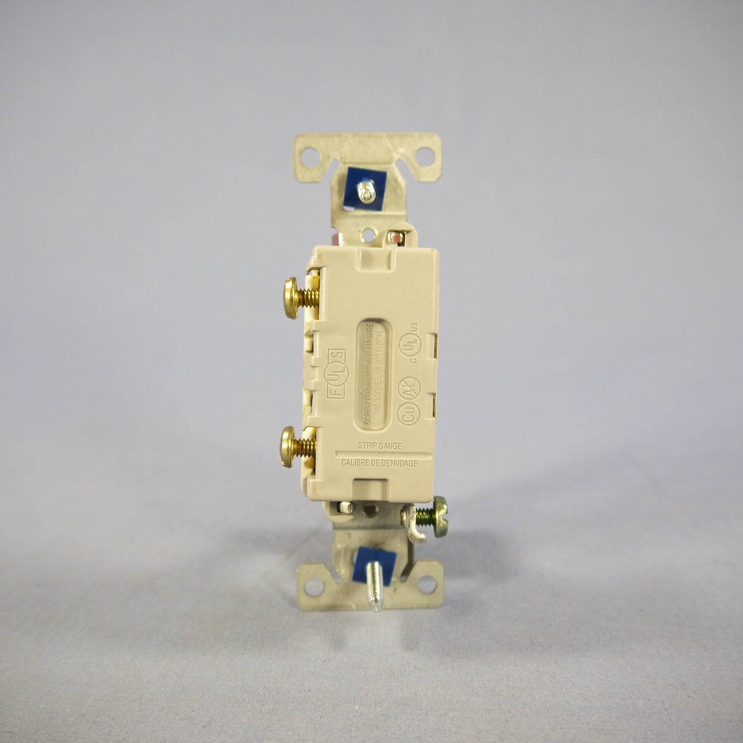 Cooper Light Almond COMMERCIAL Grade Toggle Wall Light Switch 20A Bulk CS120LA