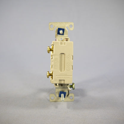 Cooper Light Almond COMMERCIAL Grade Toggle Wall Light Switch 20A Bulk CS120LA