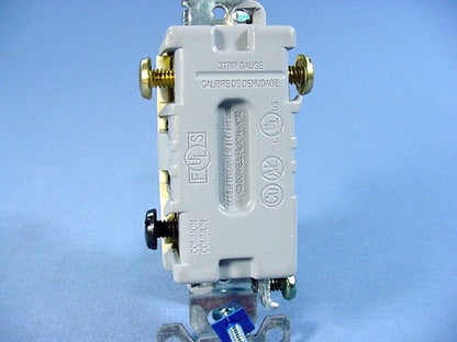 Cooper CS315V Ivory Commercial Grade Toggle Wall Light Switch 3-Way 15A Bulk