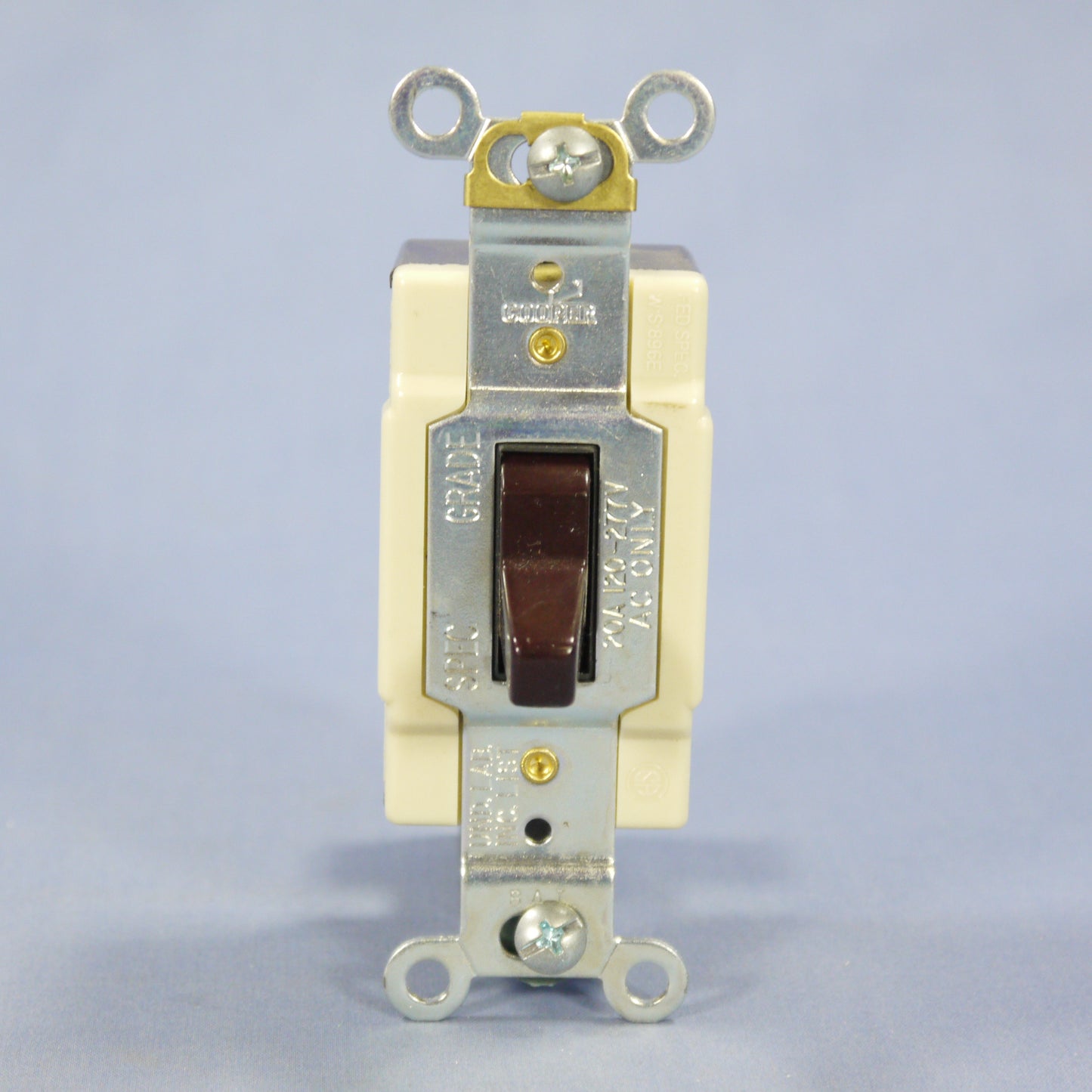 Cooper CS420B Brown 20A 4Way Commercial Toggle Wall Light Switches Bulk 120/277V