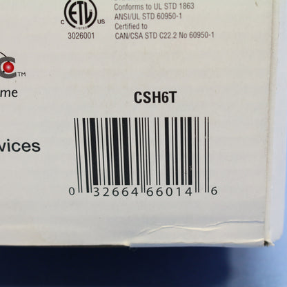 Cooper Open House MediaSync Structured Media 4x6 Telephone Module RJ131X CSH6T
