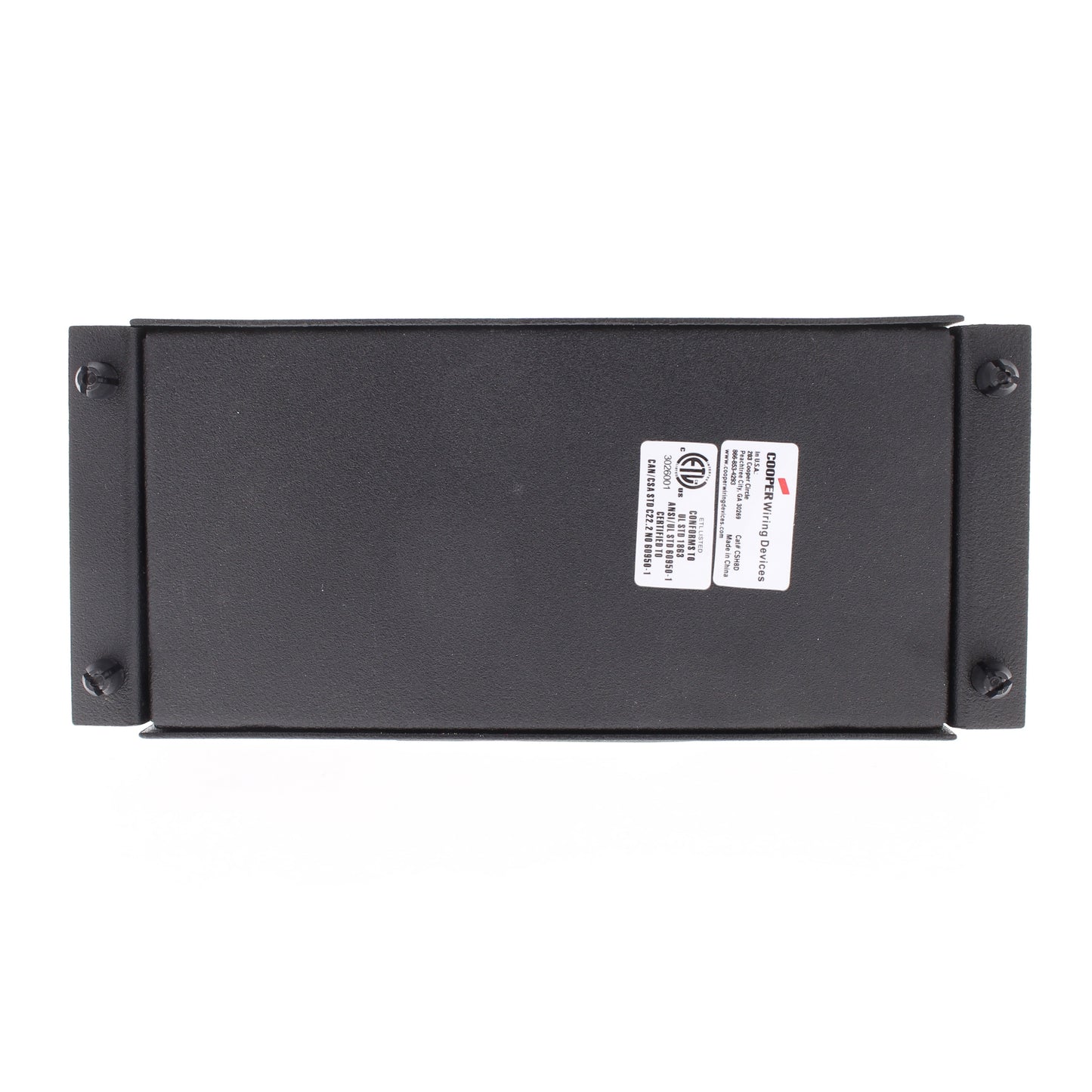 Cooper Media Sync CSH8D 8-Port Cat 5E Computer Network Data Module