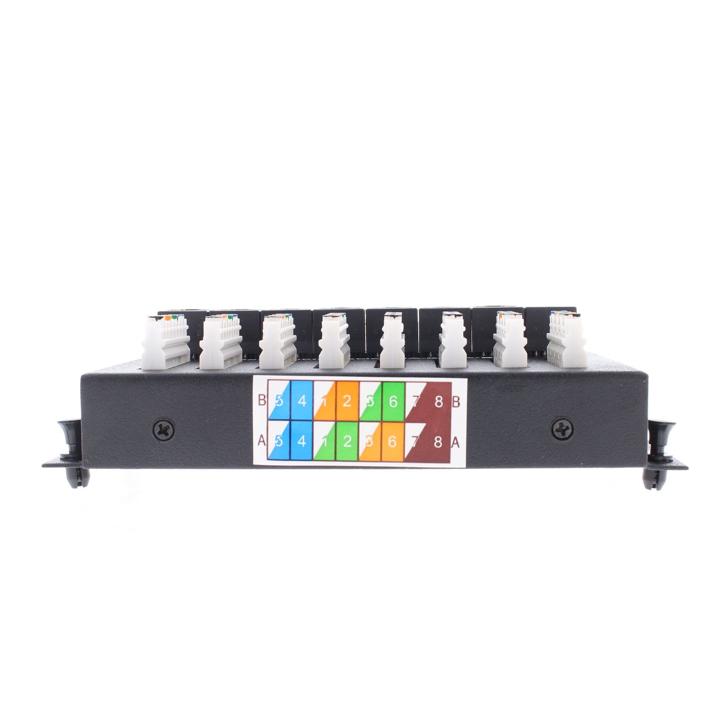 Cooper Media Sync CSH8D 8-Port Cat 5E Computer Network Data Module