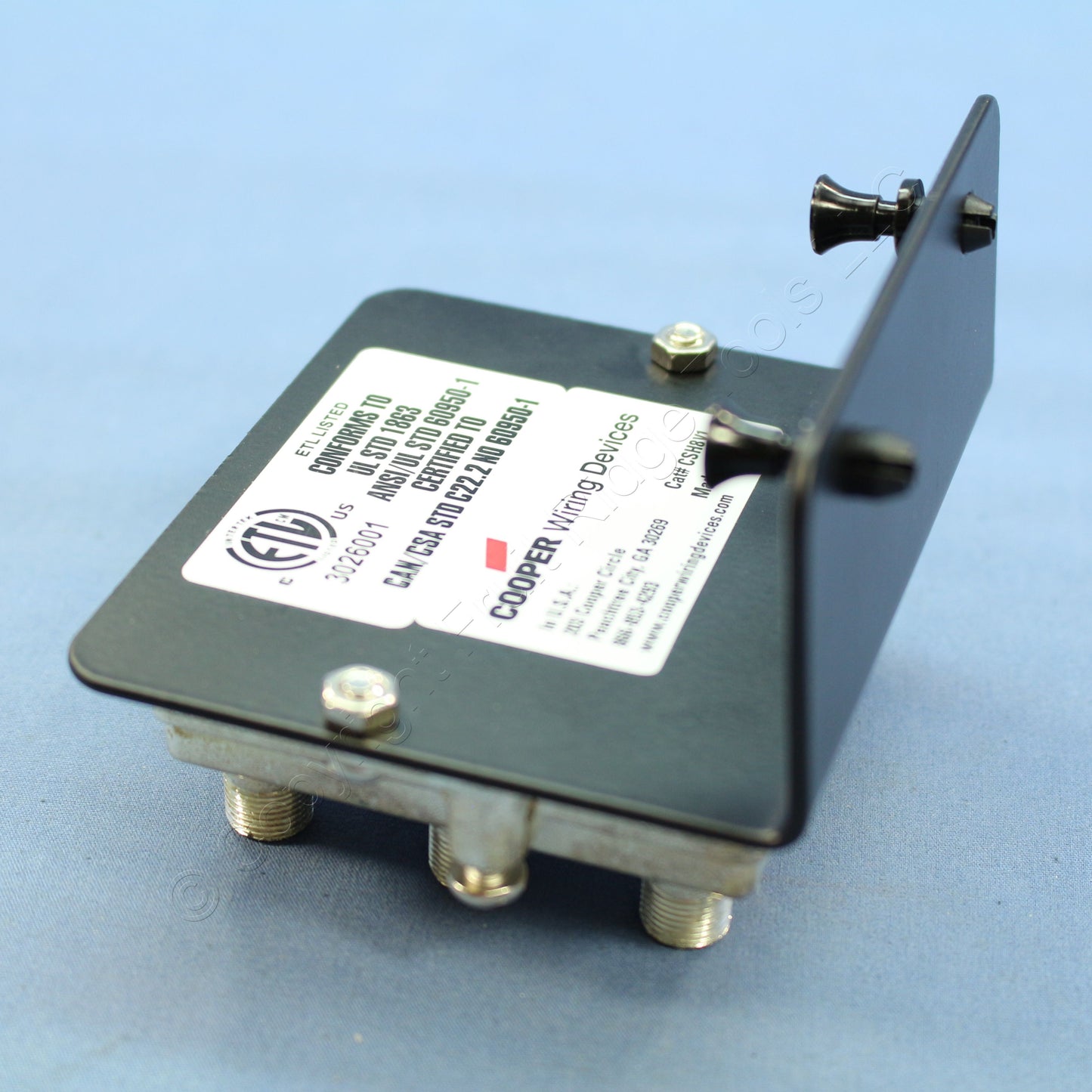 Cooper 8-Way F-Type Passive Video 1x8 Distribution Cable Splitter Module CSH8V1
