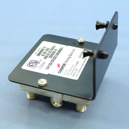 Cooper 8-Way F-Type Passive Video 1x8 Distribution Cable Splitter Module CSH8V1