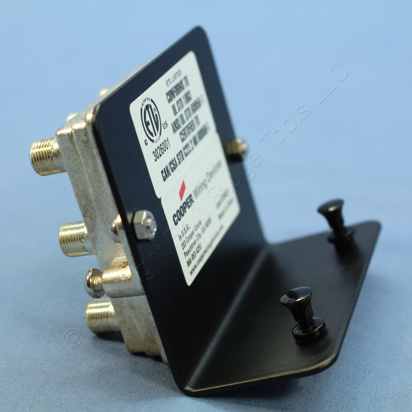 Cooper 8-Way F-Type Passive Video 1x8 Distribution Cable Splitter Module CSH8V1