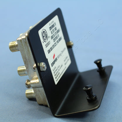Cooper 8-Way F-Type Passive Video 1x8 Distribution Cable Splitter Module CSH8V1