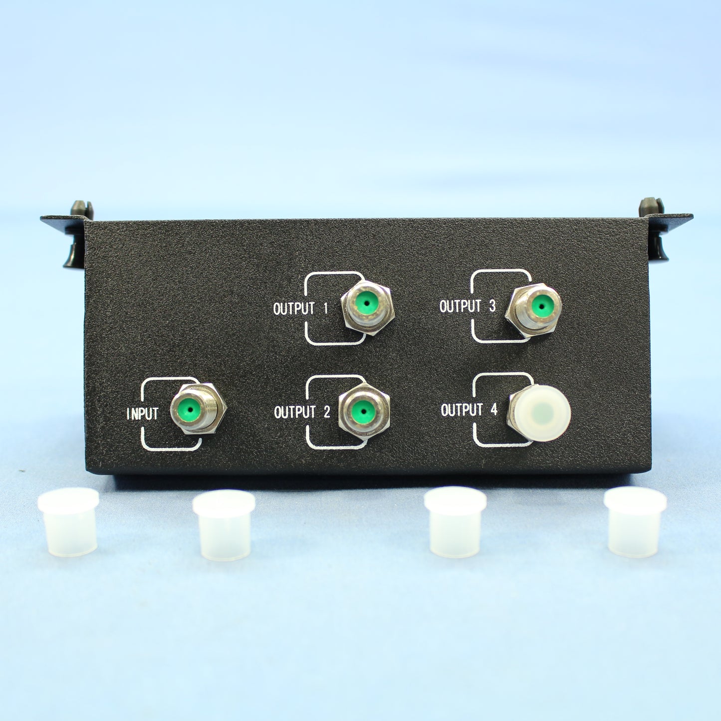 Cooper 1x4 F-Type Video 4x6 Telephone Distribution Cable Splitter Module CSHC46