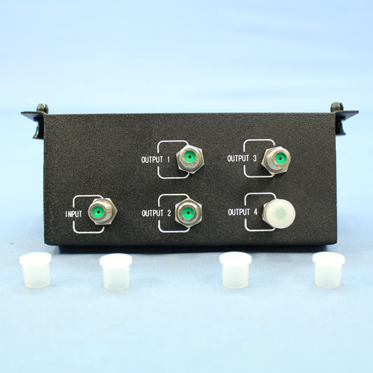 Cooper 1x4 F-Type Video 4x6 Telephone Distribution Cable Splitter Module CSHC46