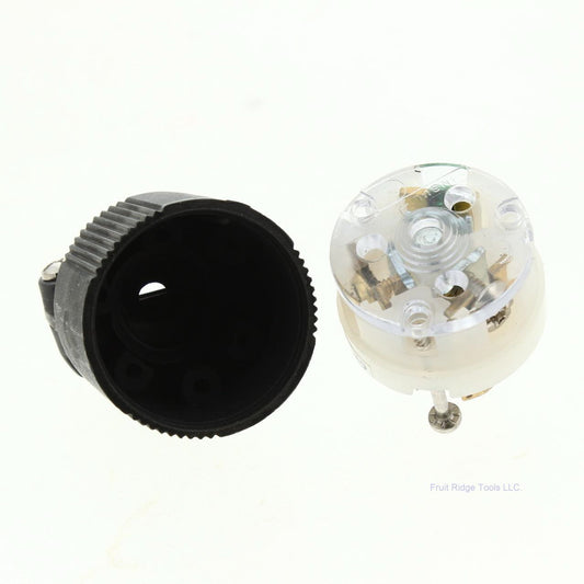 Cooper Turn Locking Plug Twist Hart-Lock NEMA L7-15 L7-15P 15A 277V CWL715P