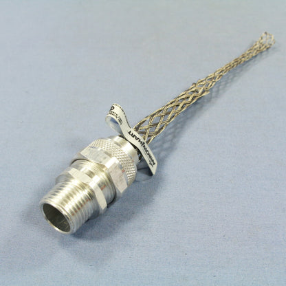 Cooper/Arrow Hart Male Strain Relief Cable Cord Grip 1/2" NPT .50-.625" DC100500