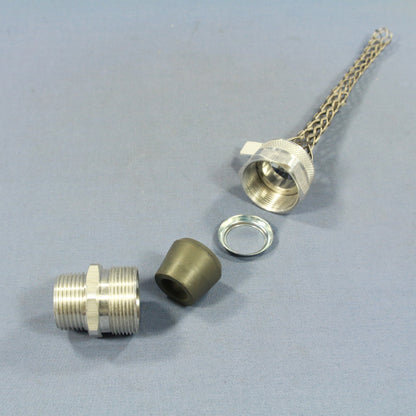 Cooper/Arrow Hart Male Strain Relief Cable Cord Grip 3/4" NPT .50-.625" DC200500