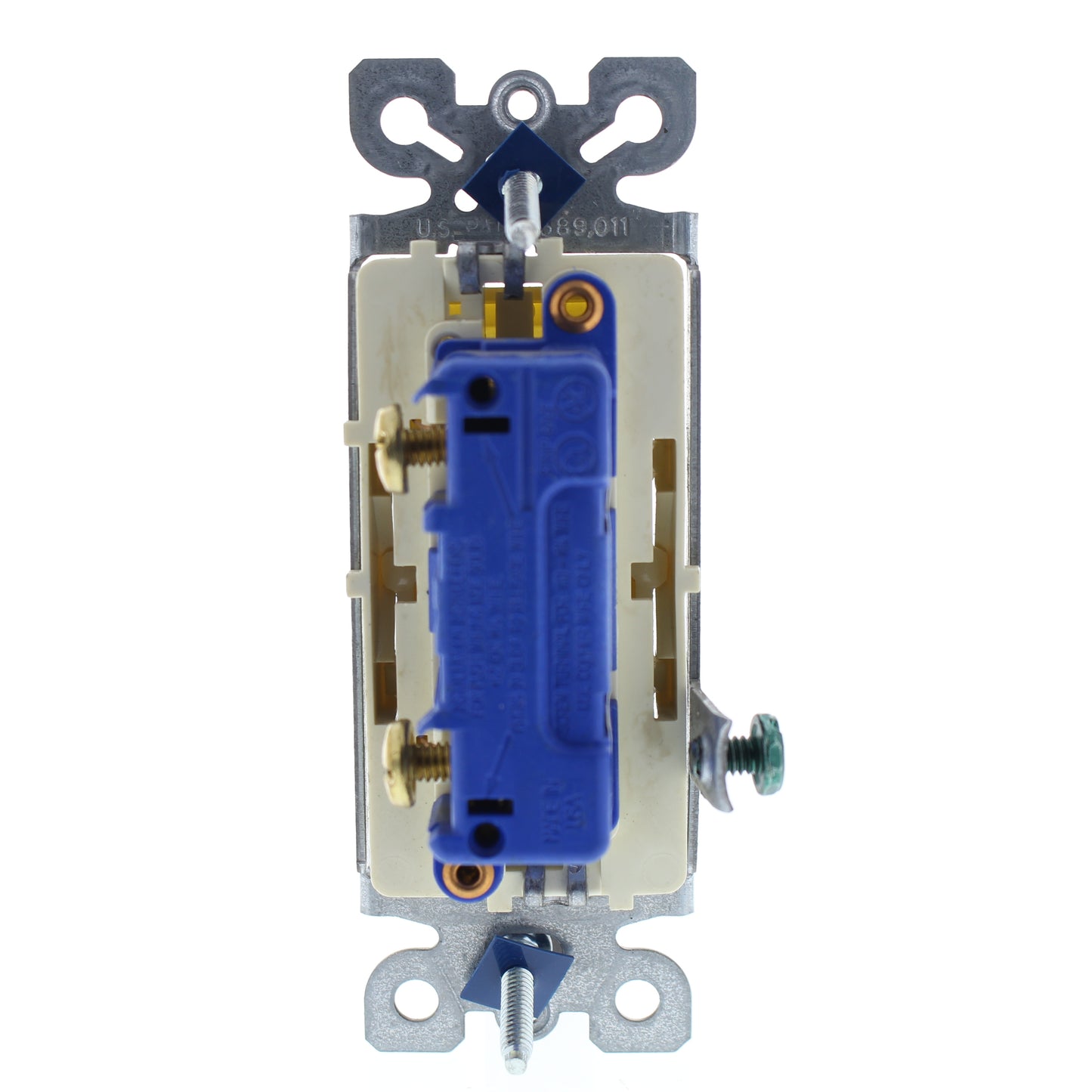 Cooper 6501LA Lt Almond Single Pole Decorator Rocker Light Switch 15A 120/277V