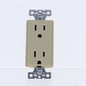 Cooper Ivory Commercial Decorator Receptacle 5-15R 2P3W 15A 125V Bulk DECB15I
