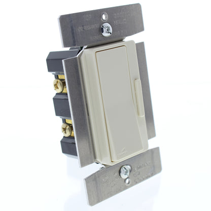 Cooper DF8AP7-A Almond 1-Pole/3-Way Preset Decorator Fluorescent Dimmer 8A 277V
