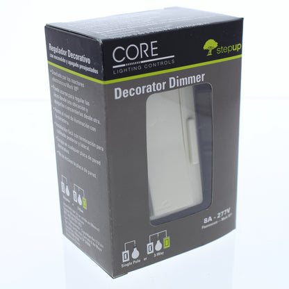Cooper DF8AP7-A Almond 1-Pole/3-Way Preset Decorator Fluorescent Dimmer 8A 277V