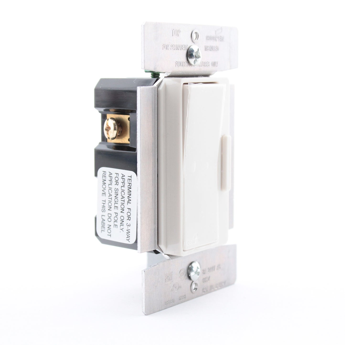 Cooper Lt Almond 1-Pole/3-Way Preset Fluorescent Dimmer 8A 277V DF8AP7-LA