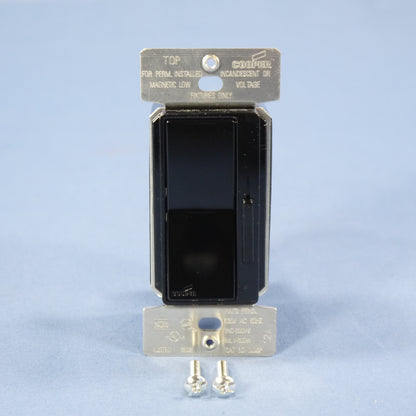 Cooper Black Single-Pole & Multi-Way Decorator Slide Dimmer 600W 120V DI06P-BK-K