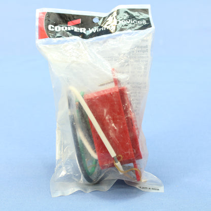 Cooper IG1310RD Red Hospital Iso Ground Surge TVSS 20A Suppressor Receptacle