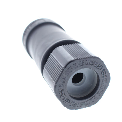 Cooper Black Watertight Locking Plug Nema L10-20 20A 125 250V 3P3W L1020CWBK
