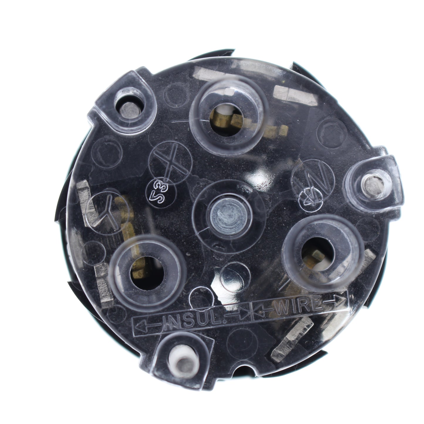 Cooper Black Watertight Locking Plug Nema L10-20 20A 125 250V 3P3W L1020CWBK