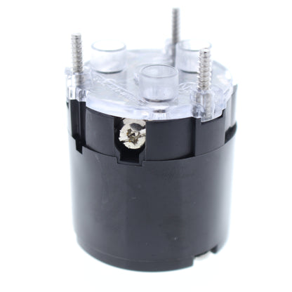 Cooper Black Watertight Locking Plug Nema L10-20 20A 125 250V 3P3W L1020CWBK