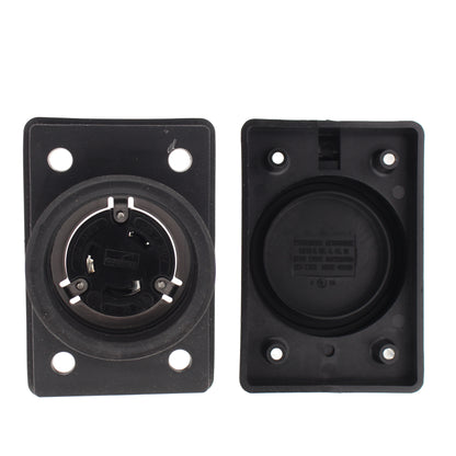 Cooper L1030RWBK Watertight 30A Locking Receptacle Outlet L10-30R 125/250V 3P3W