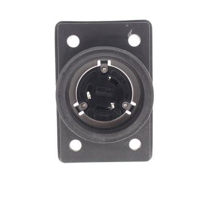 Cooper L1030RWBK Watertight 30A Locking Receptacle Outlet L10-30R 125/250V 3P3W