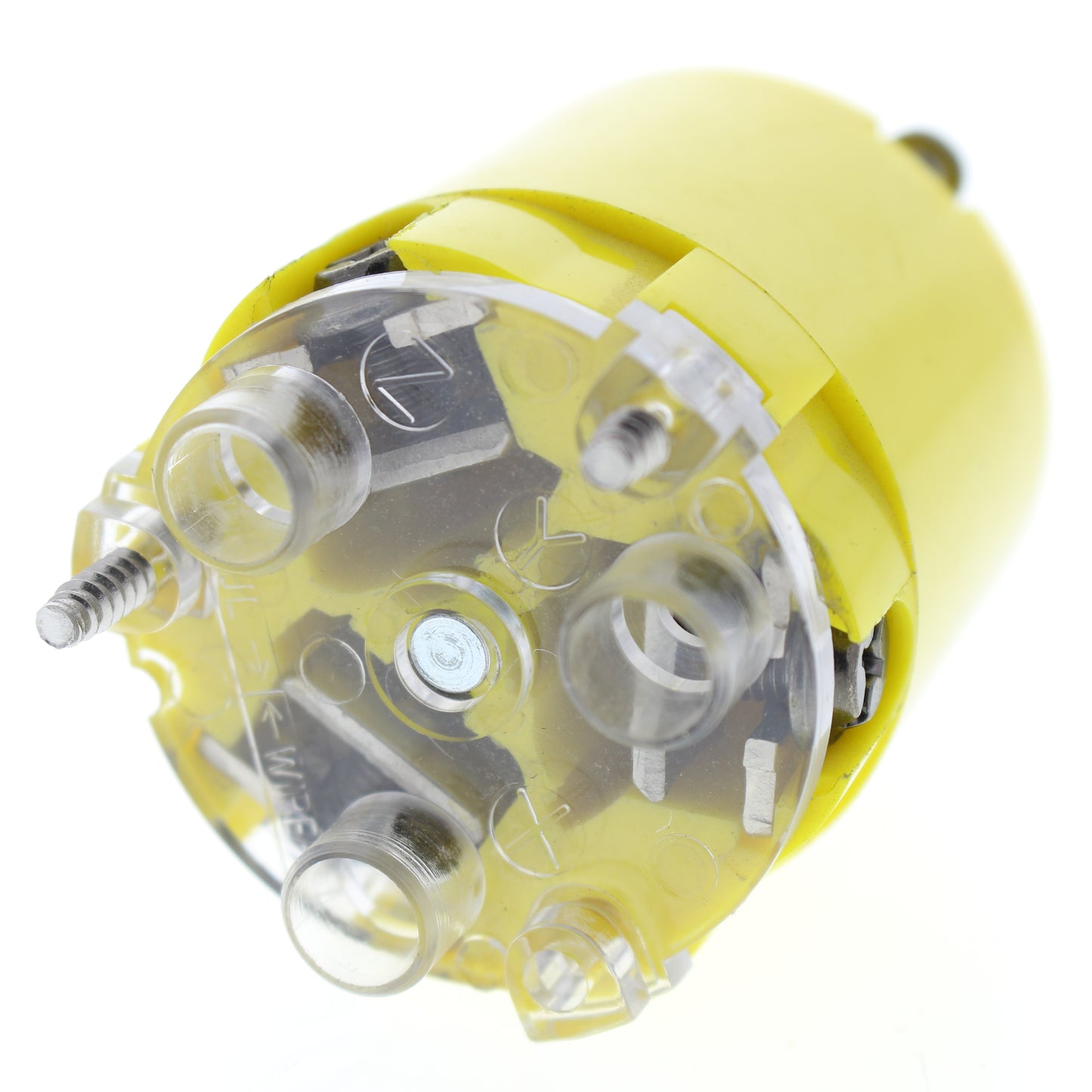 Cooper Yellow Twist Turn Locking Plug Connector Nema L11-20P 20A 250V 3� L1120CY