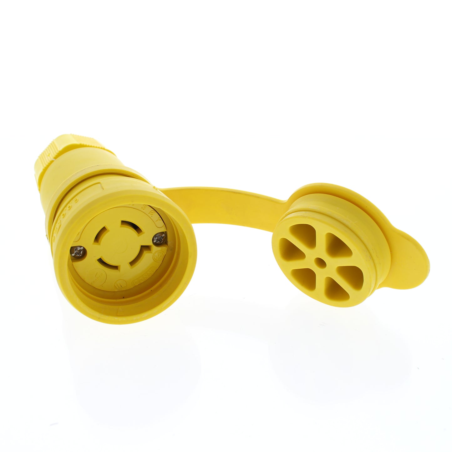 Cooper Industrial Watertight Twist Locking Connector Nema L18-20R 20A 3Ø L1820CW